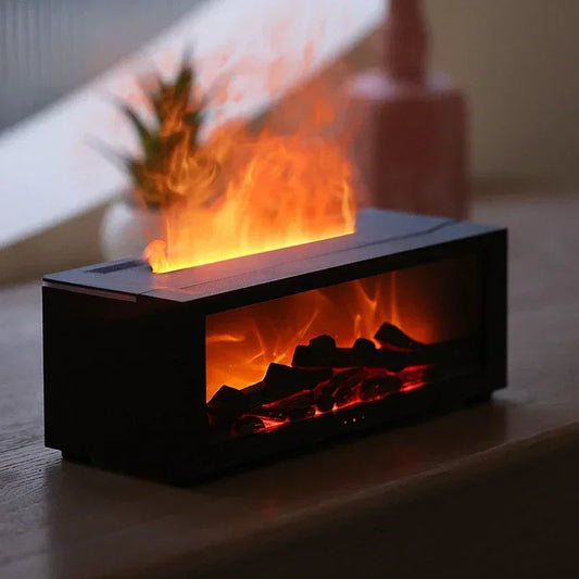 Chimenea Llama de Colores con Mando a Distancia