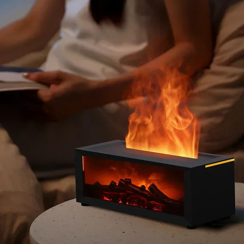 Chimenea Llama de Colores con Mando a Distancia