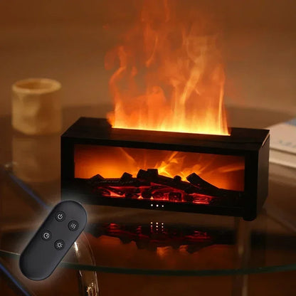 Chimenea Llama de Colores con Mando a Distancia