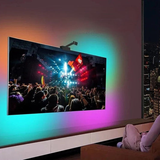 Sincronización de retroiluminación de TV Home Cinema Tira de LED