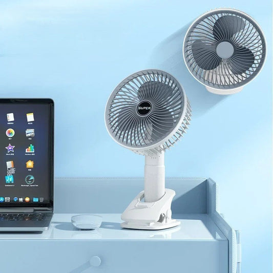 Ventilador portátil compacto recargable