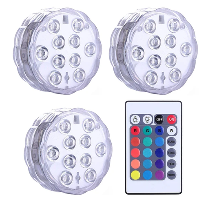 Kit Luces Sumergibles Piscina - Nova God Tech